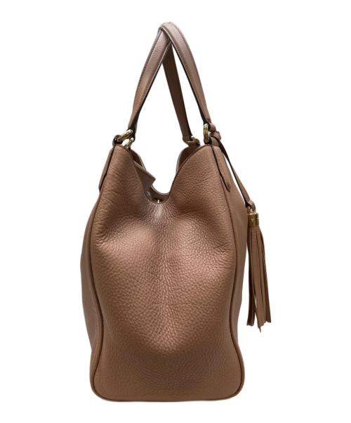 GUCCI（グッチ）GUCCI (グッチ) ソーホーハンドバッグ ピンクの古着・服飾アイテム