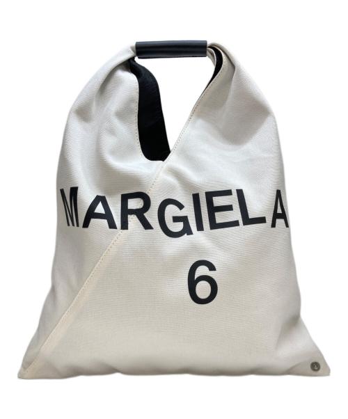 MM6 Maison Margiela（エムエムシックスメゾンマルジェラ）MM6 Maison Margiela (エムエムシックスメゾンマルジェラ) JAPANESE トートバッグ ホワイトの古着・服飾アイテム