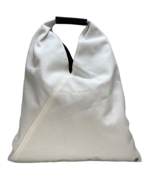 MM6 Maison Margiela（エムエムシックスメゾンマルジェラ）MM6 Maison Margiela (エムエムシックスメゾンマルジェラ) JAPANESE トートバッグ ホワイトの古着・服飾アイテム