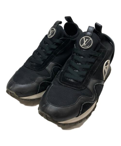 LOUIS VUITTON（ルイ ヴィトン）LOUIS VUITTON (ルイ ヴィトン) モノグラムランアウェイ・ライン スニーカー ブラック・ホワイト サイズ:38の古着・服飾アイテム