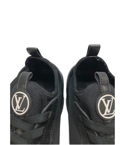 LOUIS VUITTON（ルイ ヴィトン）LOUIS VUITTON (ルイ ヴィトン) モノグラムランアウェイ・ライン スニーカー ブラック・ホワイト サイズ:38の古着・服飾アイテム