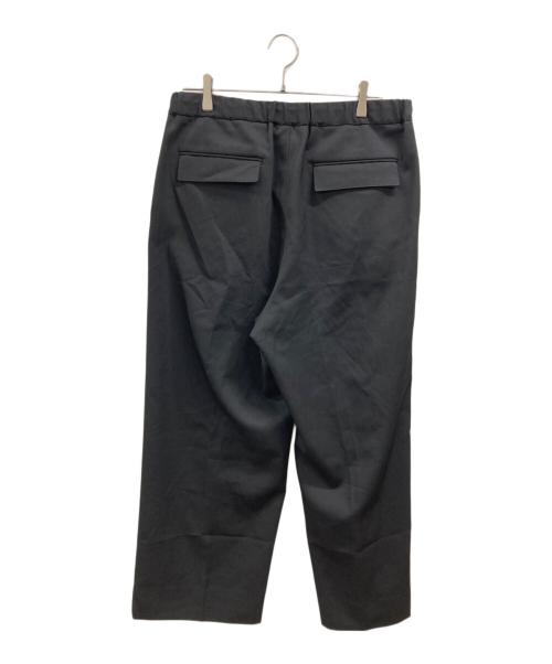 THE RERACS（ザ リラクス）THE RERACS (ザ リラクス) THE EASY SLACKS WIDE ブラック サイズ:48の古着・服飾アイテム