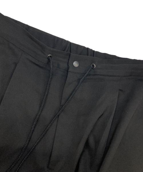 THE RERACS（ザ リラクス）THE RERACS (ザ リラクス) THE EASY SLACKS WIDE ブラック サイズ:48の古着・服飾アイテム