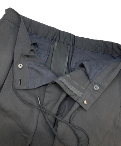 THE RERACS（ザ リラクス）THE RERACS (ザ リラクス) THE EASY SLACKS WIDE ブラック サイズ:48の古着・服飾アイテム