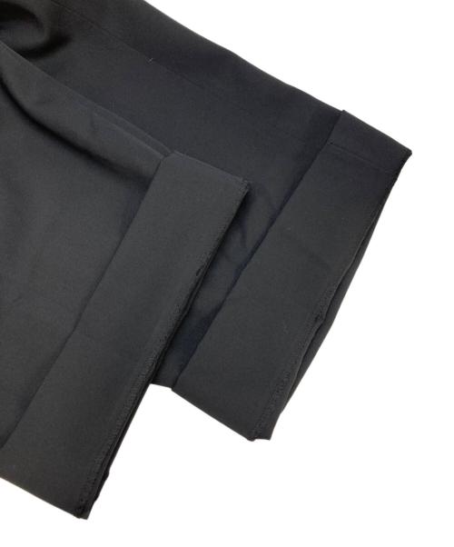 THE RERACS（ザ リラクス）THE RERACS (ザ リラクス) THE EASY SLACKS WIDE ブラック サイズ:48の古着・服飾アイテム
