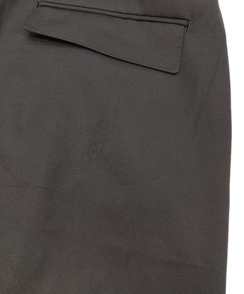 THE RERACS（ザ リラクス）THE RERACS (ザ リラクス) THE EASY SLACKS WIDE ブラック サイズ:48の古着・服飾アイテム