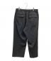 THE RERACS (ザ リラクス) THE EASY SLACKS WIDE ブラック サイズ:48：18000円