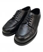 RENDOレンド）の古着「apron front derby /レースアップブーツ」｜ブラック