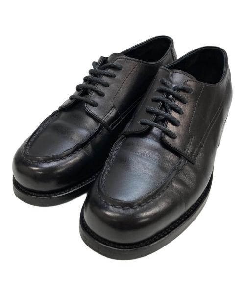 RENDO（レンド）RENDO (レンド) apron front derby /レースアップブーツ ブラック サイズ:不明(実寸参照)の古着・服飾アイテム
