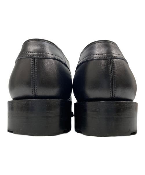 RENDO（レンド）RENDO (レンド) apron front derby /レースアップブーツ ブラック サイズ:不明(実寸参照)の古着・服飾アイテム