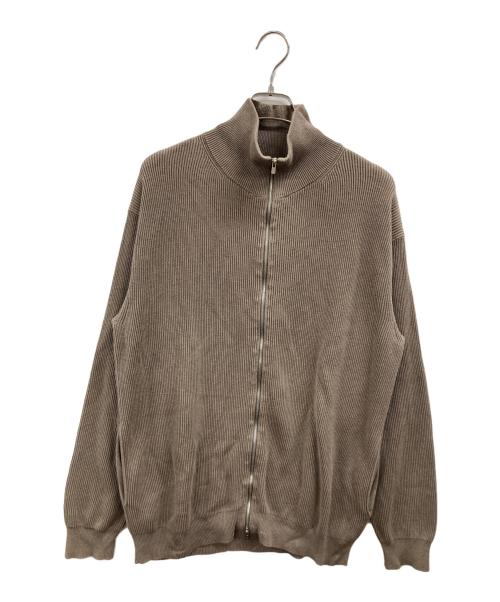 BATONER（バトナ―）BATONER (バトナ―) SUPER HIGH TWIST DRIVERS KNIT ベージュ サイズ:3の古着・服飾アイテム