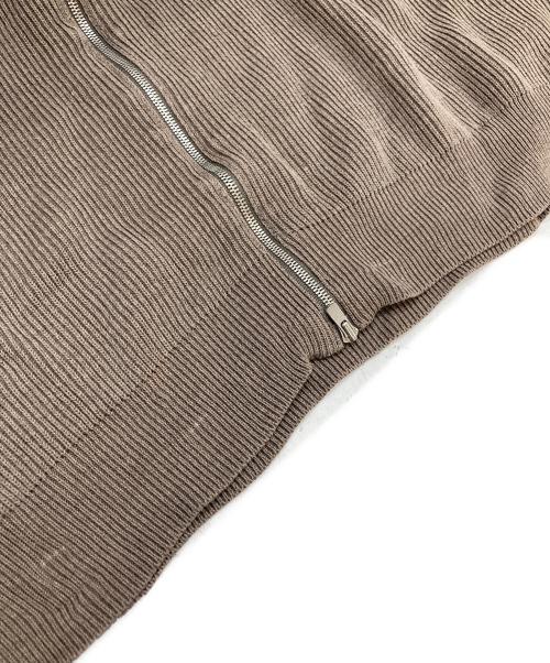 BATONER（バトナ―）BATONER (バトナ―) SUPER HIGH TWIST DRIVERS KNIT ベージュ サイズ:3の古着・服飾アイテム