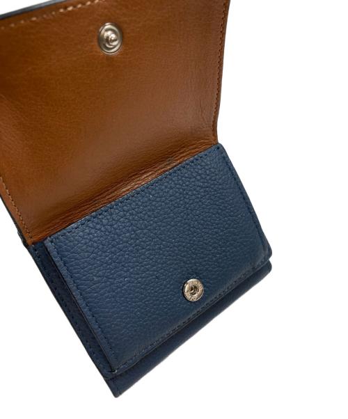 LOEWE（ロエベ）LOEWE (ロエベ) バーティカルウォレット3つ折り財布 ネイビーの古着・服飾アイテム