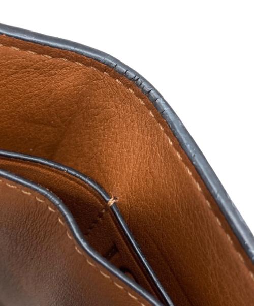 LOEWE（ロエベ）LOEWE (ロエベ) バーティカルウォレット3つ折り財布 ネイビーの古着・服飾アイテム