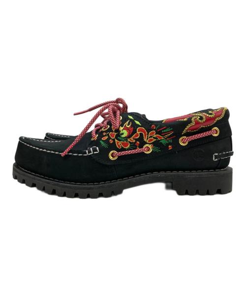 Timberland（ティンバーランド）Timberland (ティンバーランド) CLOT (クロット) AUTHENTIC BOAT SHOE ブラック サイズ:24の古着・服飾アイテム