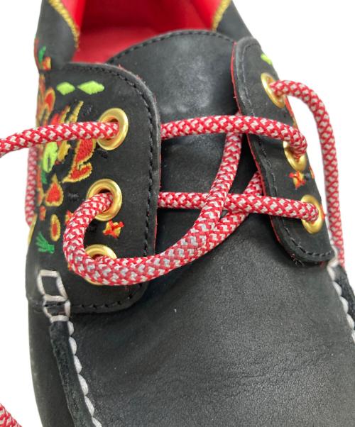 Timberland（ティンバーランド）Timberland (ティンバーランド) CLOT (クロット) AUTHENTIC BOAT SHOE ブラック サイズ:24の古着・服飾アイテム