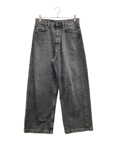 Acne studios（アクネ ストゥディオズ）Acne studios (アクネ ストゥディオズ) 1989 Loose Fit Denimワイドデニムパンツ ブラック サイズ:28/30の古着・服飾アイテム