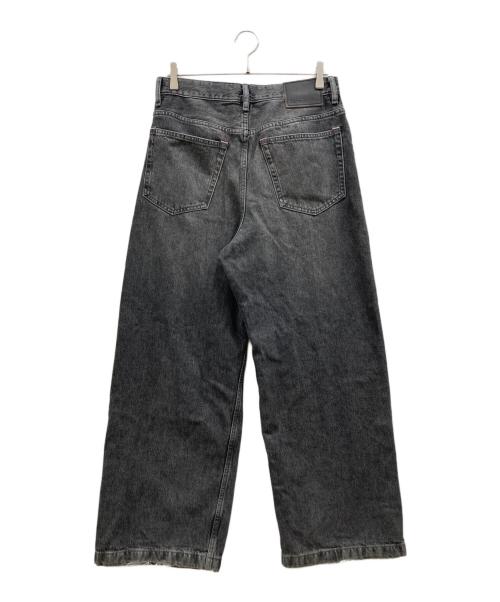 Acne studios（アクネ ストゥディオズ）Acne studios (アクネ ストゥディオズ) 1989 Loose Fit Denimワイドデニムパンツ ブラック サイズ:28/30の古着・服飾アイテム