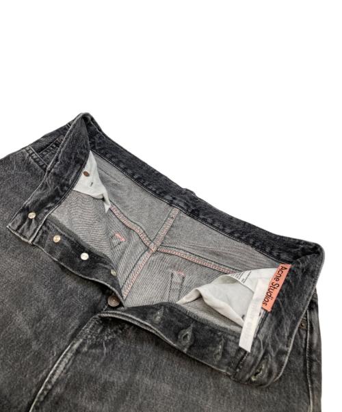 Acne studios（アクネ ストゥディオズ）Acne studios (アクネ ストゥディオズ) 1989 Loose Fit Denimワイドデニムパンツ ブラック サイズ:28/30の古着・服飾アイテム