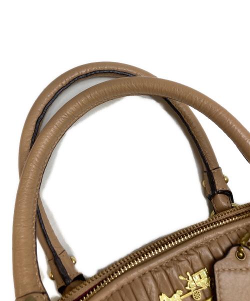 COACH（コーチ）COACH (コーチ) マディソン ギャザード リンジー 2WAYバッグ ピンクの古着・服飾アイテム