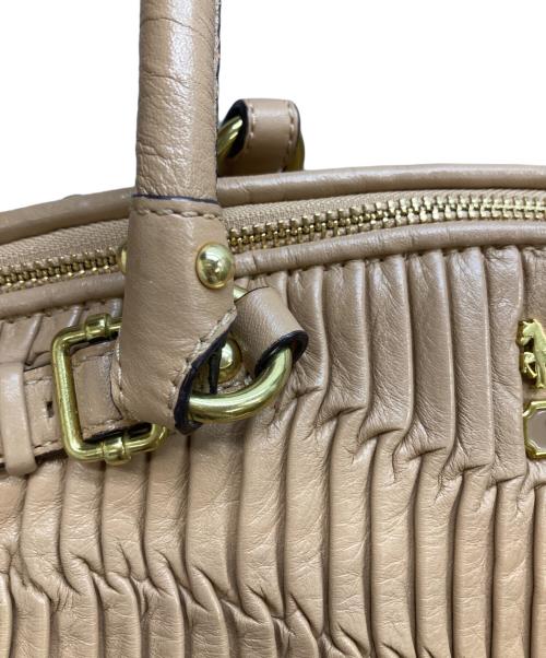 COACH（コーチ）COACH (コーチ) マディソン ギャザード リンジー 2WAYバッグ ピンクの古着・服飾アイテム