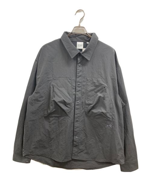 DAIWA（ダイワ）DAIWA (ダイワ) ナイロンシャツジャケット グレー サイズ:Lの古着・服飾アイテム