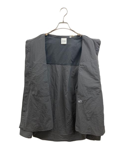 DAIWA（ダイワ）DAIWA (ダイワ) ナイロンシャツジャケット グレー サイズ:Lの古着・服飾アイテム