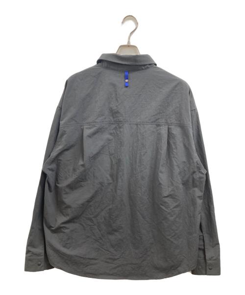DAIWA（ダイワ）DAIWA (ダイワ) ナイロンシャツジャケット グレー サイズ:Lの古着・服飾アイテム
