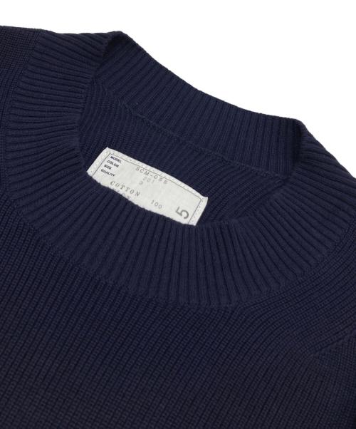 sacai（サカイ）sacai (サカイ) MA-1ドッキング モックニット ネイビー×ブラック サイズ:3の古着・服飾アイテム