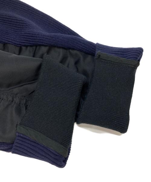 sacai（サカイ）sacai (サカイ) MA-1ドッキング モックニット ネイビー×ブラック サイズ:3の古着・服飾アイテム