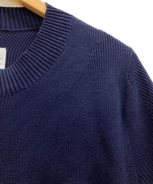 sacai（サカイ）sacai (サカイ) MA-1ドッキング モックニット ネイビー×ブラック サイズ:3の古着・服飾アイテム