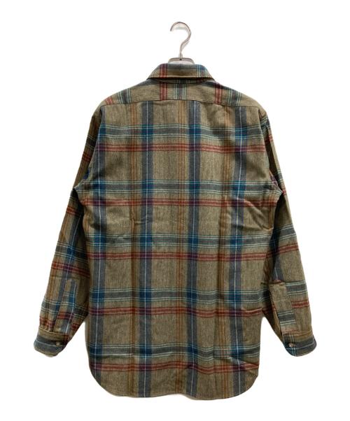 PENDLETON（ペンドルトン）PENDLETON (ペンドルトン) フランネルチェックシャツ ベージュ サイズ:Mの古着・服飾アイテム