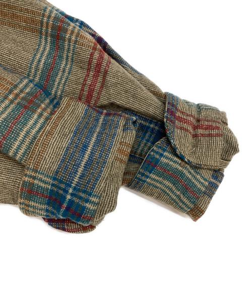 PENDLETON（ペンドルトン）PENDLETON (ペンドルトン) フランネルチェックシャツ ベージュ サイズ:Mの古着・服飾アイテム