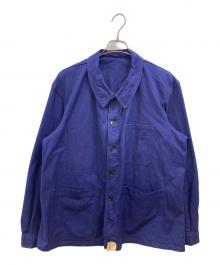 USED（ユーズド）の古着「フレンチワークジャケット」｜ネイビー