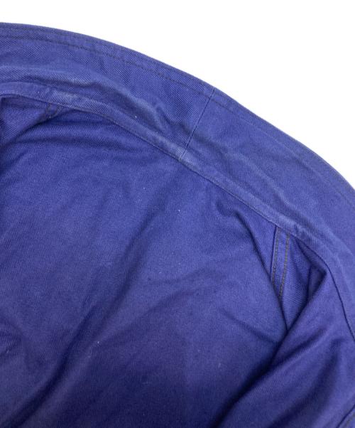 USED（ユーズド）USED (ユーズド) フレンチワークジャケット ネイビー サイズ:不明(実寸参照)の古着・服飾アイテム