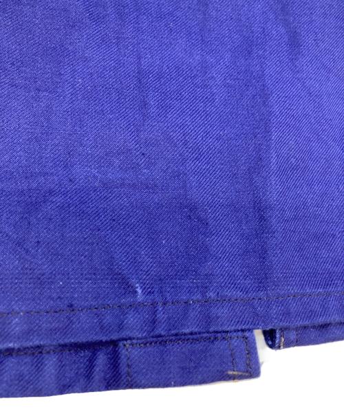 USED（ユーズド）USED (ユーズド) フレンチワークジャケット ネイビー サイズ:不明(実寸参照)の古着・服飾アイテム