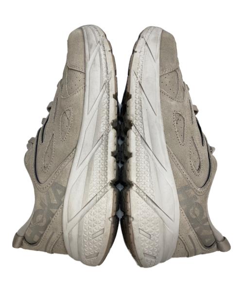 HOKA（ホカ）HOKA (ホカ) CLIFTON L SUEDE ベージュ サイズ:26.5の古着・服飾アイテム