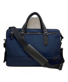 TUMI（トゥミ）の古着「HARRISON シカモア スリム・ブリーフ ビジネスバッグ」｜ネイビー