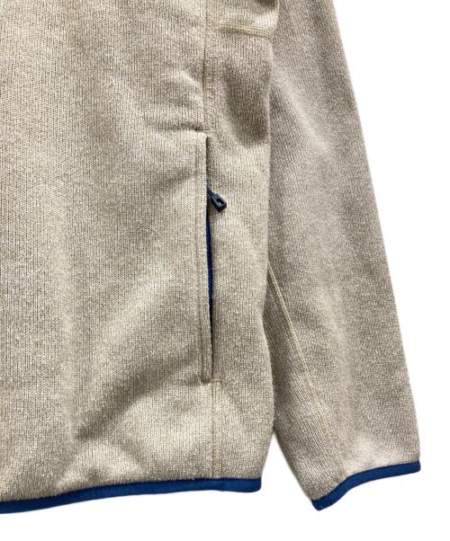 Patagonia（パタゴニア）Patagonia (パタゴニア) M's LW Better Sweater Marsupial P/O ベージュ サイズ:Lの古着・服飾アイテム