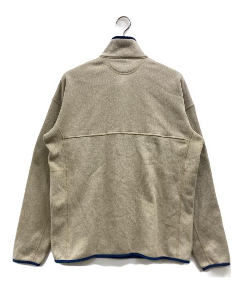 Patagonia（パタゴニア）Patagonia (パタゴニア) M's LW Better Sweater Marsupial P/O ベージュ サイズ:Lの古着・服飾アイテム