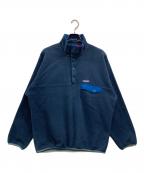Patagoniaパタゴニア）の古着「シンチラ スナップT」｜ブルー×ネイビー