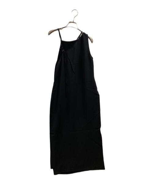 D-VEC（ディーベック）D-VEC (ディーベック) W'S WAT PL DOUBLE WEAVE N/S ONEPIECE ブラック サイズ:1 未使用品の古着・服飾アイテム
