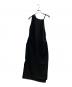 D-VEC（ディーベック）の古着「W'S WAT PL DOUBLE WEAVE N/S ONEPIECE」｜ブラック