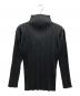 ISSEY MIYAKE (イッセイミヤケ) ハイネックプリーツカットソー ブラック サイズ:M：15000円