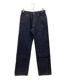 BIG JOHN（ビッグジョン）の古着「ISHIKAWADAI DENIM REGULAR STRAIGHT」｜インディゴ