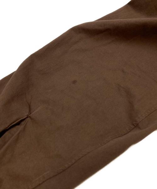 garoh（ガロウ）GAROH (ガロウ) jacket07 コットンサテンチョアジャケット ブラウン サイズ:XLの古着・服飾アイテム