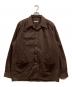 GAROH（ガロウ）の古着「jacket07 コットンサテンチョアジャケット」｜ブラウン