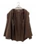 GAROH (ガロウ) jacket07 コットンサテンチョアジャケット ブラウン サイズ:XL：13000円