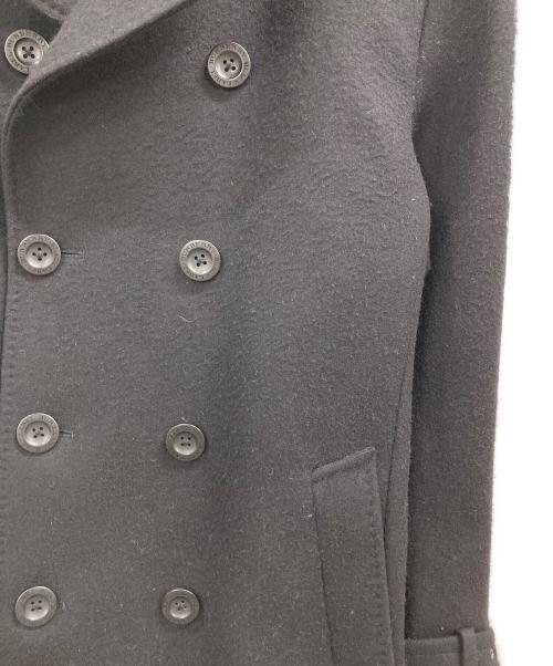 BURBERRY BLACK LABEL（バーバリーブラックレーベル）BURBERRY BLACK LABEL (バーバリーブラックレーベル) カシミヤ混ウールノバチェックトレンチコート ブラック サイズ:Lの古着・服飾アイテム