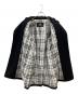 BURBERRY BLACK LABEL (バーバリーブラックレーベル) カシミヤ混ウールノバチェックトレンチコート ブラック サイズ:L：17000円